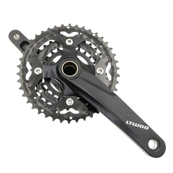 铝合金山地自行车中空一体牙盘9/10/11速30 33 36S中轴变速通用盘