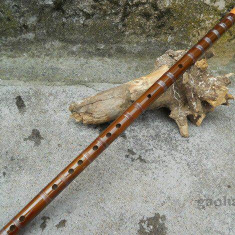 乐器/一节苦竹笛子/两头仿花骨/学生笛/初学入门笛子/演奏横笛