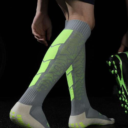 ZHIDA制达 足球袜男女过膝长筒点胶防滑神袜毛巾底中筒高筒训练袜