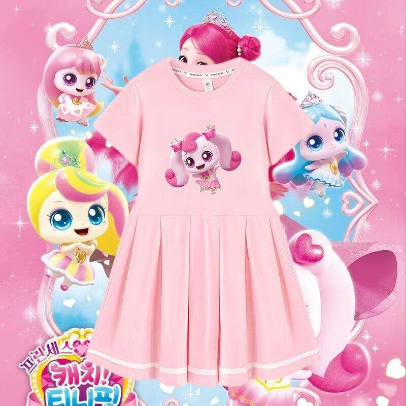 奇妙萌可幼儿园女小童T恤连衣裙