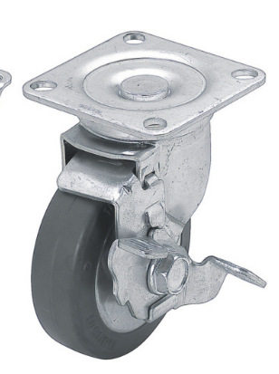 CSPJS100-R4寸米思米带挡块灰色橡胶安装高度130MM