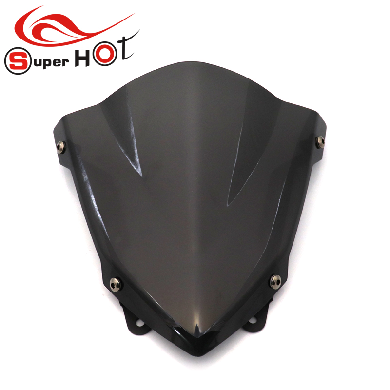 适用雅马哈MT09 MT07 MT03 MT25改装件前挡风玻璃风镜导流罩风挡