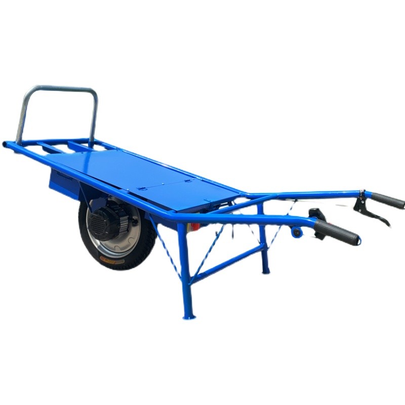 农用鸡公车爬坡手推小型电动果园运输独轮车单轮爬山虎汽油小推车