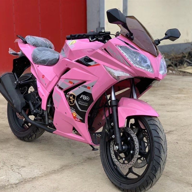 地平线250跑车川崎小忍者摩托车北极光趴赛双缸水冷电喷400cc机车