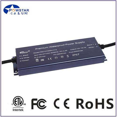24V60W 100W 200W DALI调光恒压开关电源LED灯条恒压调光电源