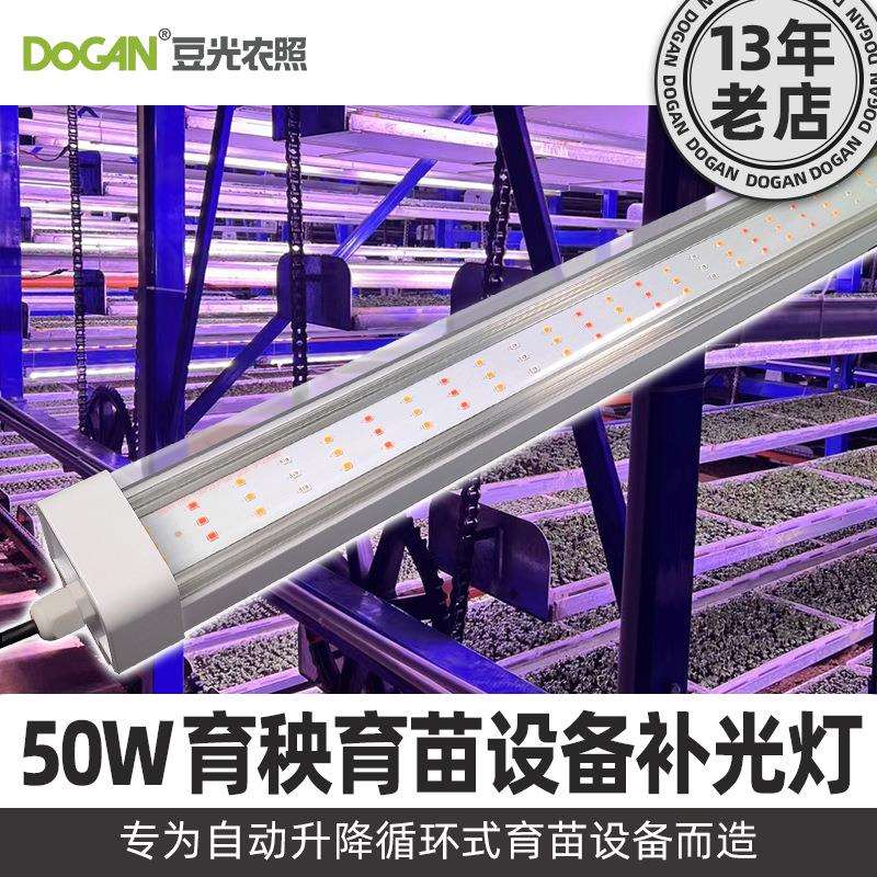50W育苗工厂设备配套植物生长灯垂直农业牧草水稻秧苗专用补光灯