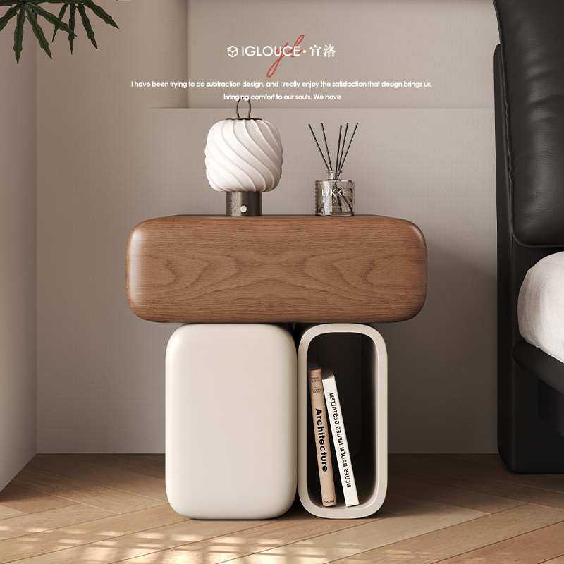 宜洛积木床头柜意式极简置物柜复古卧室收纳柜现代简约小型床边柜,鲜花速递/花卉仿真/绿植园艺,其它园艺用品,淘宝优惠券,粉丝福利购,淘宝优惠卷