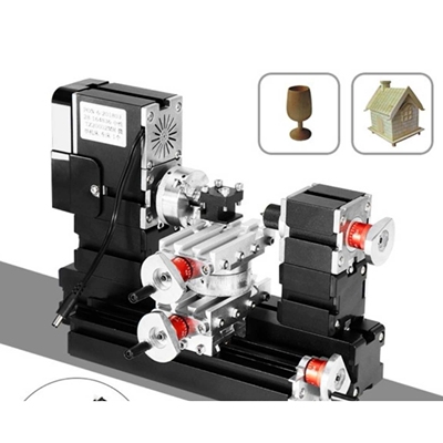 TZ20002MR迷你金属旋转车床，60W 12000r/min 电机