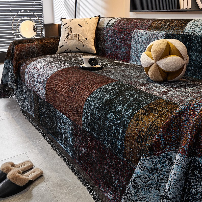 沙发盖布四季通用沙发套罩r2025新款高级感毯全包一整张全盖沙发