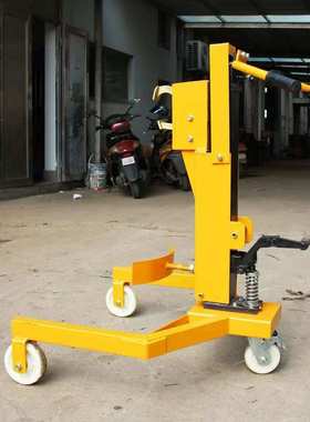 油桶推车 磅秤用350Kg手动液压油桶车 搬运油桶车 DT350A 叉车