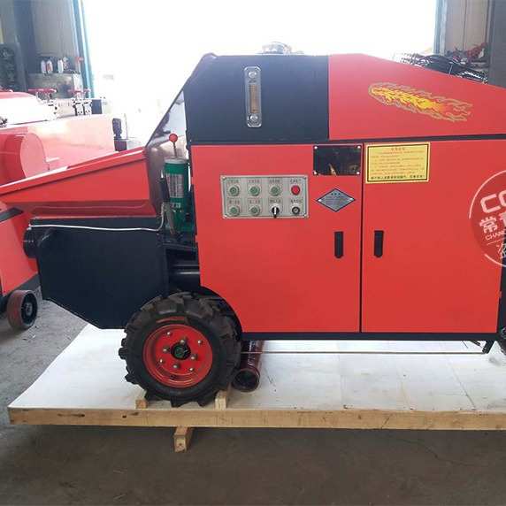 混凝土输送泵小型二次构造柱浇筑地泵细石砂浆水泥上料机混凝土泵