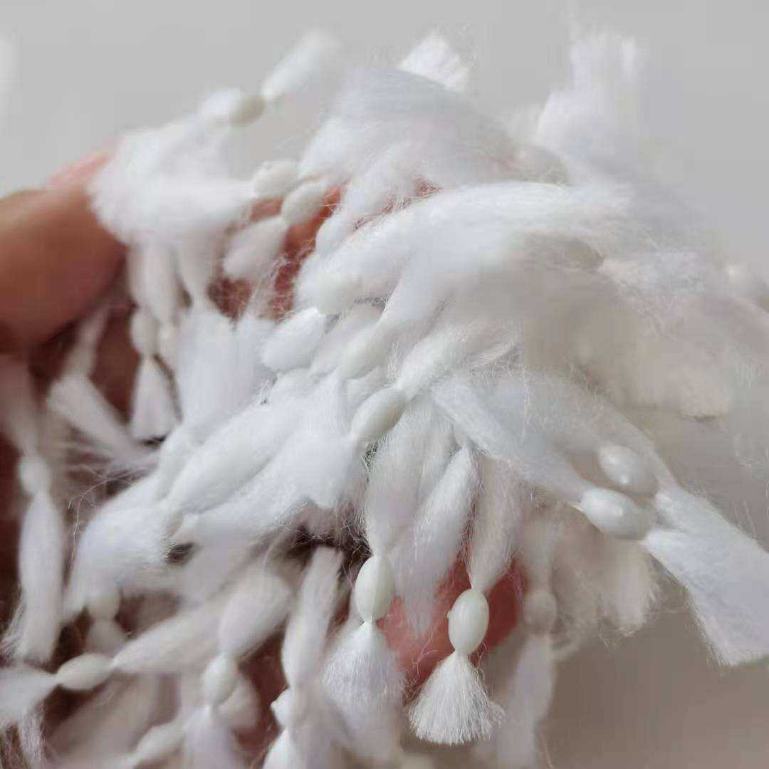 纤维束水过滤abs彗星式纤维滤料d型滤料油水分离过滤池污水处理