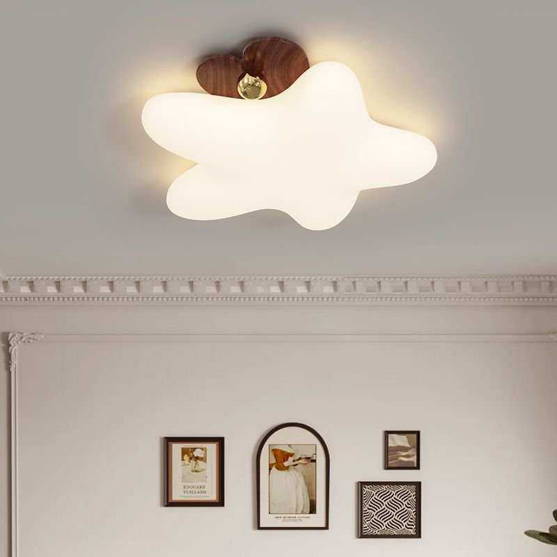 卧室吸顶灯奶油风云朵温馨创意儿童房吸顶灯星星LED护眼灯吸顶灯,3C数码配件,USB灯,淘宝优惠券,粉丝福利购,淘宝优惠卷