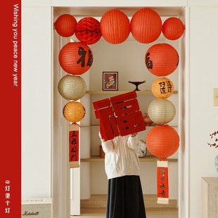 新年装饰品2026马年过年福字门饰春节客厅入户门氛围装饰氛围布置