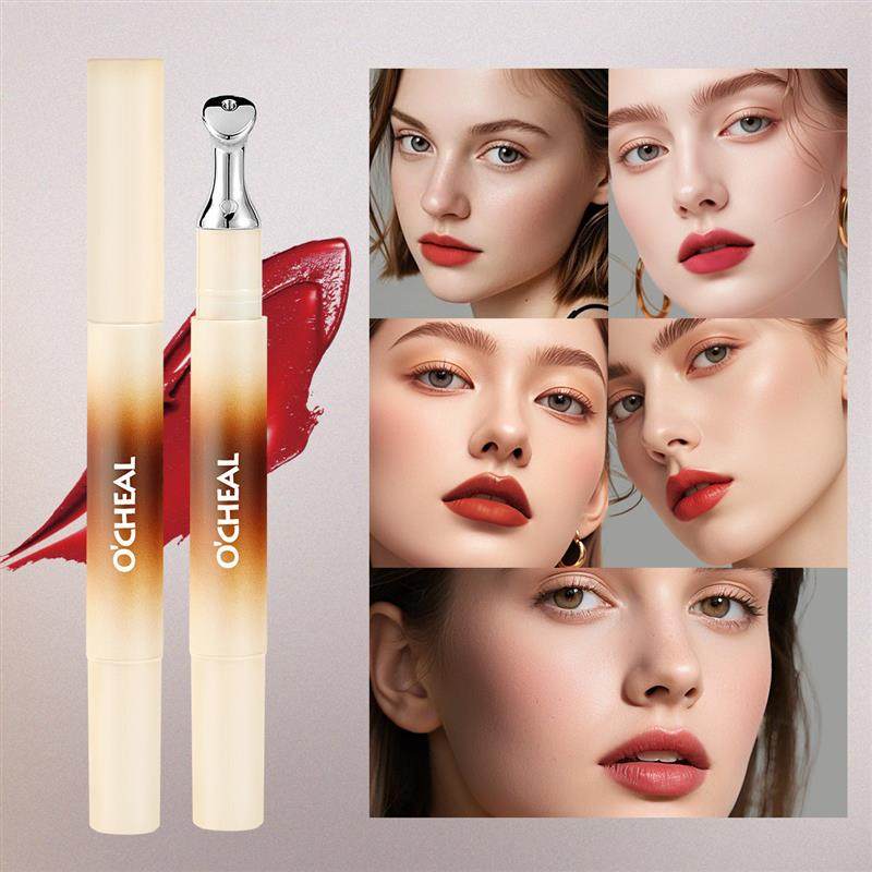 欧倩雅唇粉霜雾面哑光口红唇泥欧美唇彩英文版包装外贸跨境