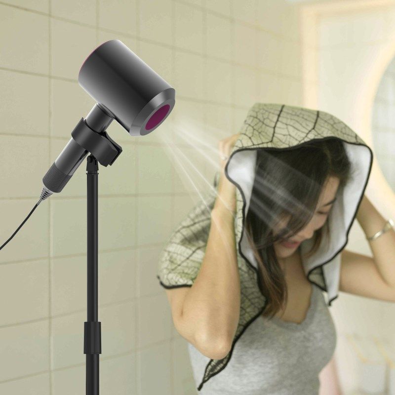 吹风机支架适用戴森懒人落地式吹头发风筒电吹风架子解放双手神器