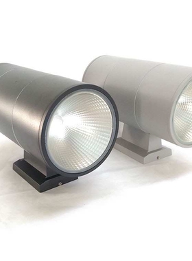 LED 户外双头COB led壁灯外壳 2*15W 20W 30W40W 工程专用