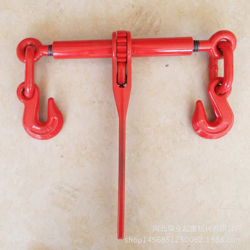 手动棘轮紧线器杠杆紧缩器链条捆绑牵引器 大件运输紧绳器带
