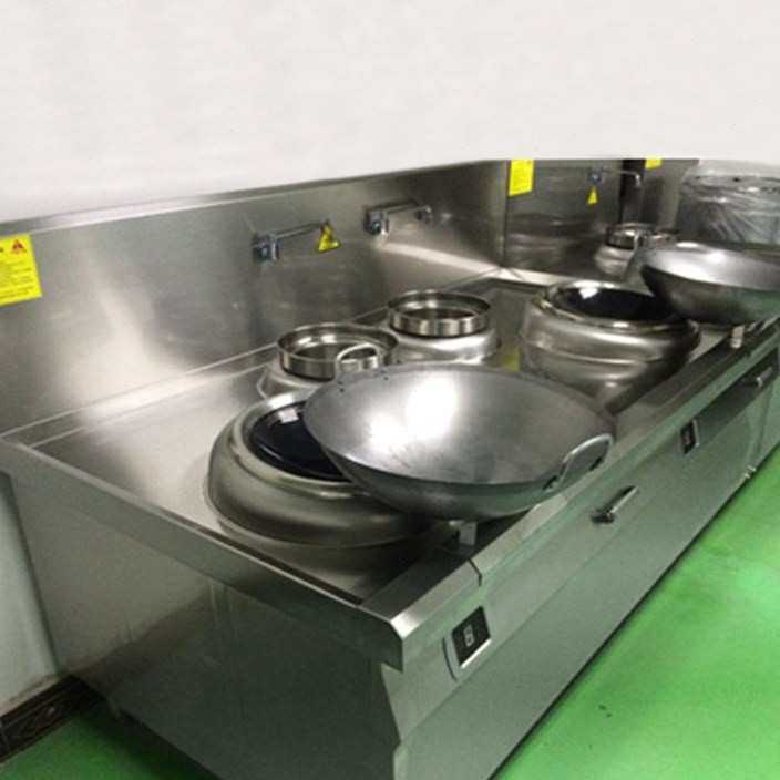 学校单位食堂用一炒一大锅灶商用炒灶厂家炉灶厨房后厨设备改造
