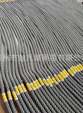 灰色雪橇拉绳 健身绳臂力MMX格斗绳 灰色标志体能训练绳生产厂家