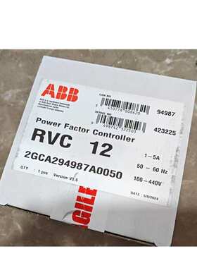ABB功率因数控制器RVC-12;10148031/2GCA294987A0050