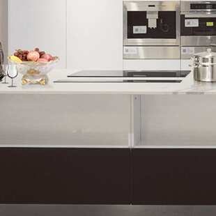 斯德姆304不锈钢橱柜现代简约整体式厨房橱柜不锈钢厨房工作橱柜