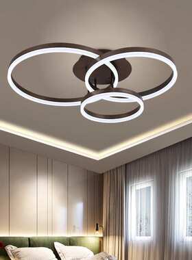 后现代轻奢客厅吊灯 现代简约书房餐厅吸顶灯创意大气个性LED吊灯