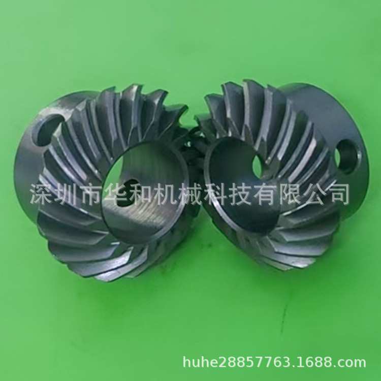 1.5M模螺旋锥形齿轮齿数19速比1:1 90度转向伞形齿轮模型齿轮配件