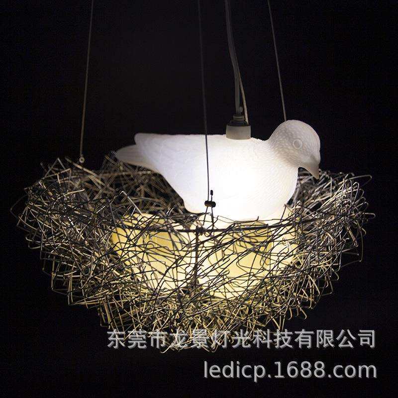 LED鸟巢灯鸟巢景观灯户外树木装饰灯鸟巢鸟蛋小鸟装饰亮化景观灯