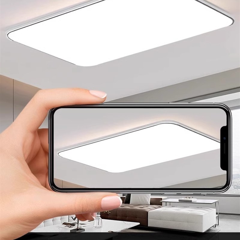 led吸顶灯饰2025新款客厅大灯主卧室吊灯具大全现代简约大气家用