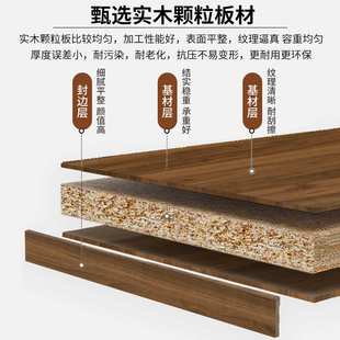 北美斗柜卧室床尾柜复古中古风床头边柜胡桃木色客厅收纳柜五斗柜