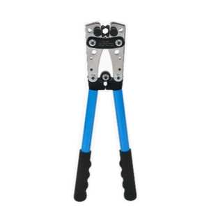 护套蓝 黑 50mm2 1裸端子压线钳 一件代发 银色 50B