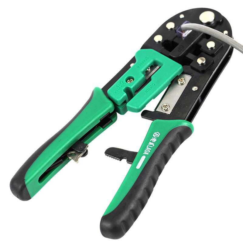 老A LA195104 棘轮6P/8P两用网络钳压线钳网线钳