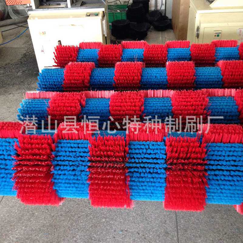 毛刷辊 源厂家卧式轮毂刷 全自动洗车机毛刷辊 开花丝洗车刷辊