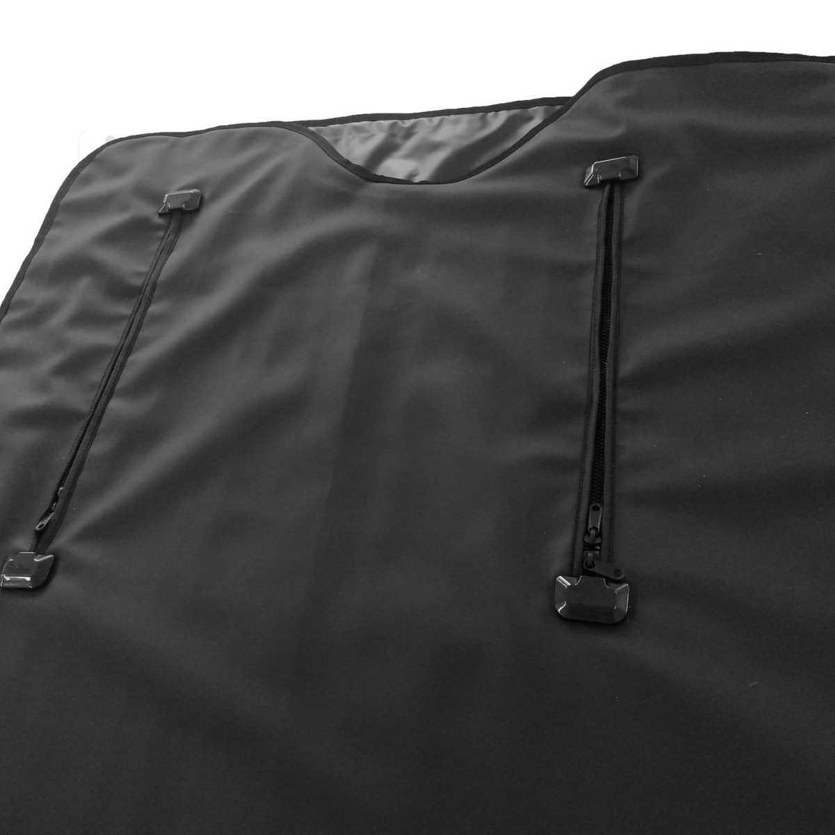 远红外线桑拿毯手部伸手拉链款黑色发汗汗蒸毯源头厂家 跨境