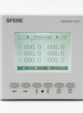 江苏斯菲尔电气PD194Z-2SY+液晶显示LCD三相多功能电表智能电表