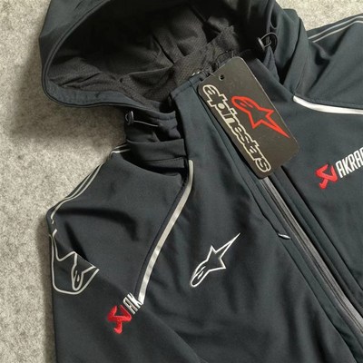 摩托车A星天蝎联名骑行服休闲保暖外套男女秋冬软壳防水a星冲锋衣