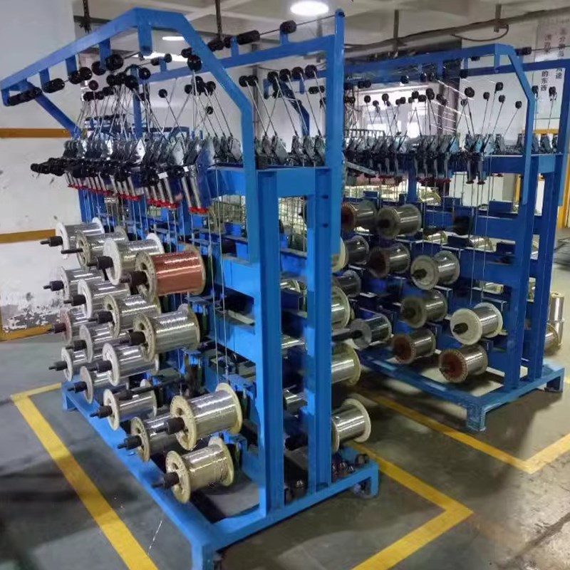束丝机电线电缆光纤放线架多头单头咪头方案版自动化焊线机张力盘