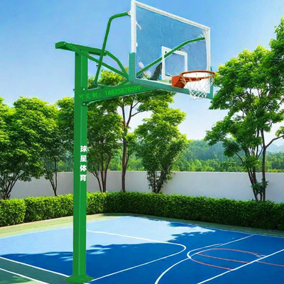 渝北巴南长寿俱乐部球星篮球架九龙坡标准北碚篮球架移动地埋篮球