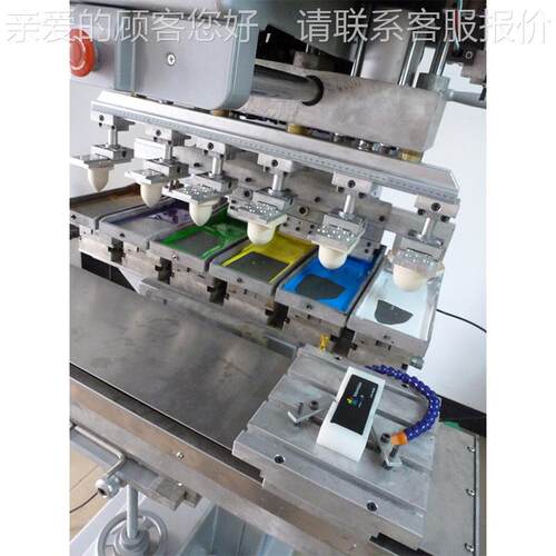 厂家供应O六色梭移印机多穿套印气动移印机LGO商标印LETON-22色刷