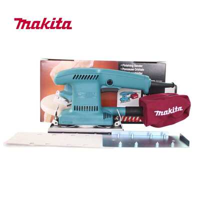 牧田砂光机抛光机打磨机砂纸机腻子木工电动家具木材油漆BO3700