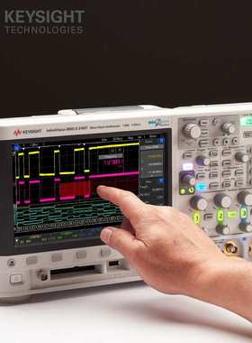 是德科技混合信号示波器MSOX3012T/52T 高清触摸屏小型数字示波器