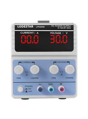 LODESTAR乐达LP532DE可调直流稳压电源32V5A线性恒流恒压工业电源