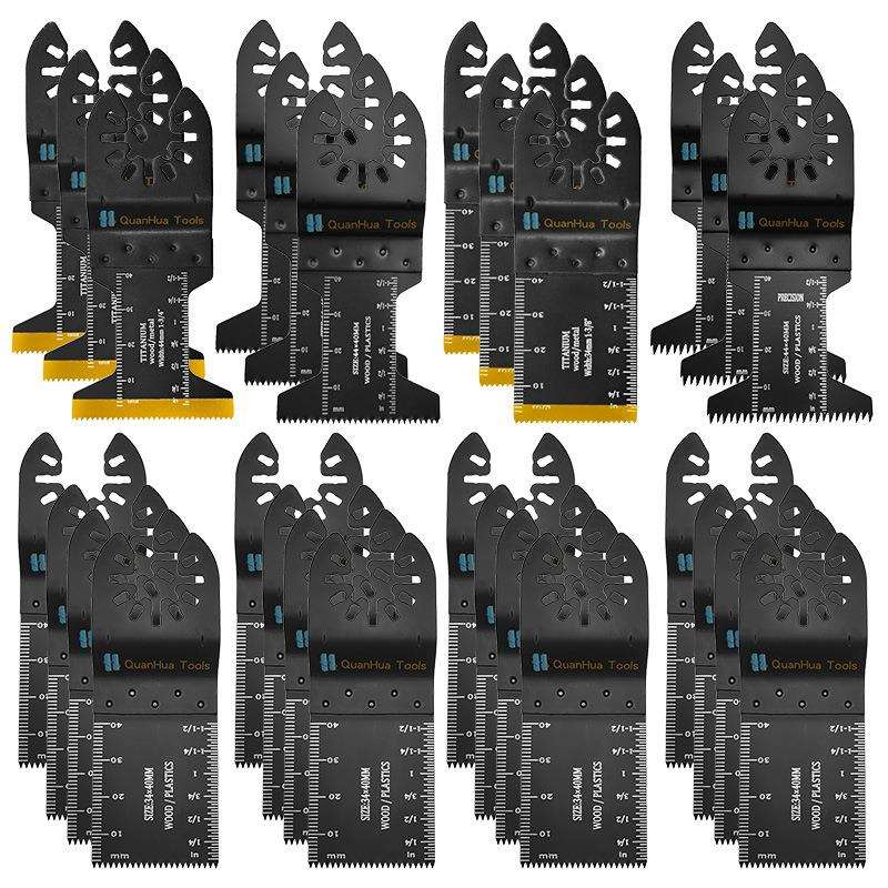 28pc混合万用宝锯片套装万用宝摆动锯片工具附件