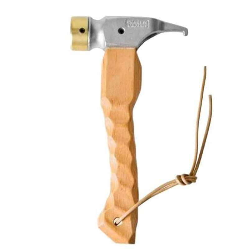 户外不锈钢锤榉木手柄帐篷锤铜头露营登山帐篷地钉拔钉榔头带钩子,3C数码配件,USB灯,淘宝优惠券,粉丝福利购,淘宝优惠卷