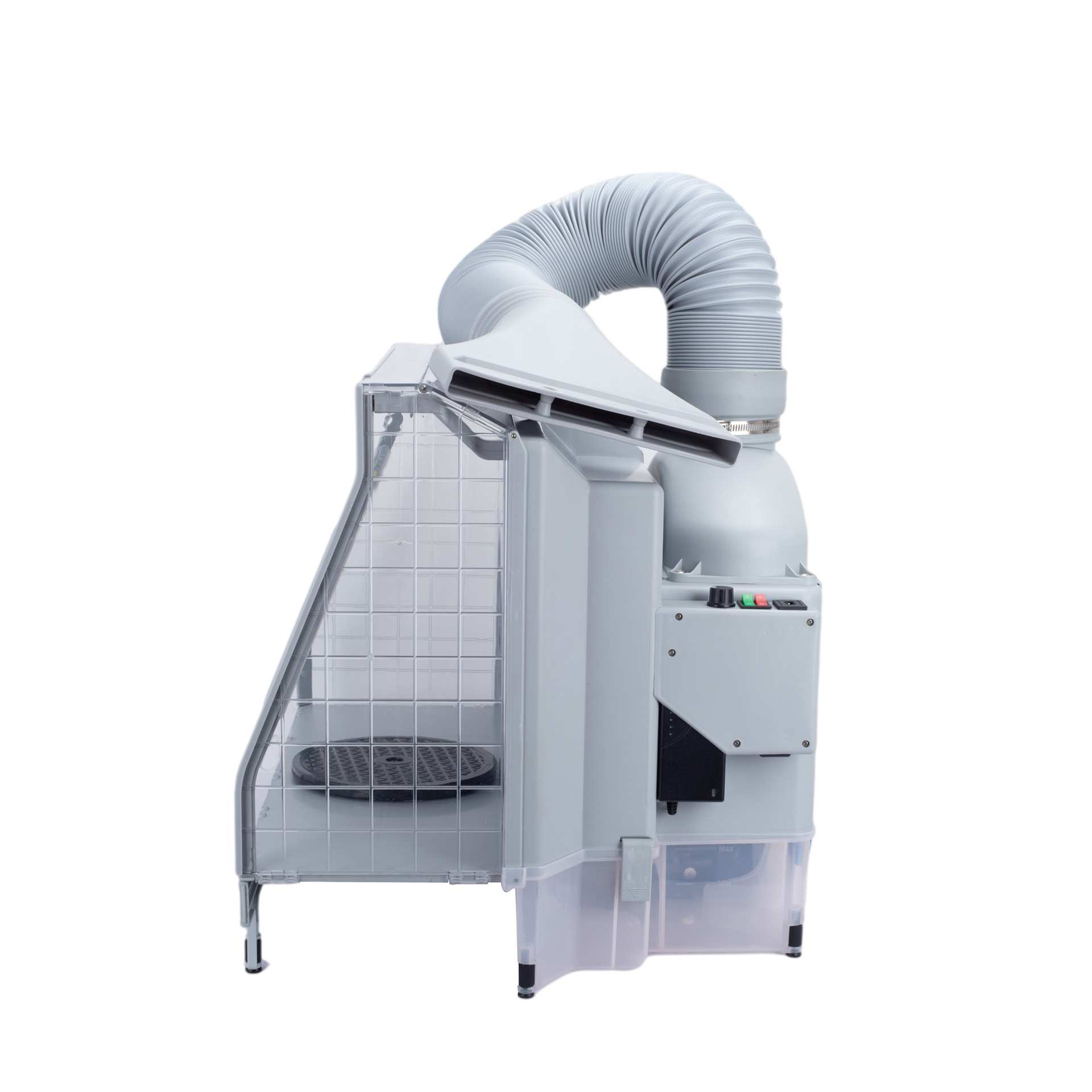 跨境升级款浩盛水帘抽风机模型喷漆上色工作台喷漆扇吸雾器