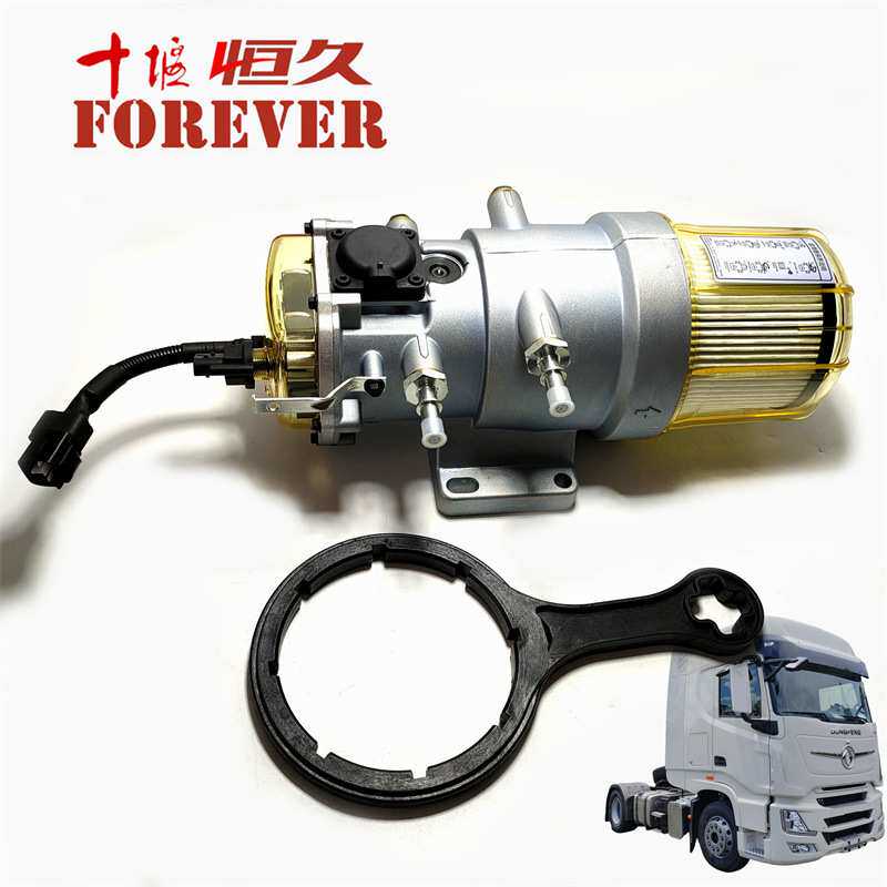 东风天龙大力神油水分离器及接头合件1125005-TL134