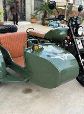 哈雷250巡航边三轮侉子越野太子二手大地鹰王400复古可上牌摩托车