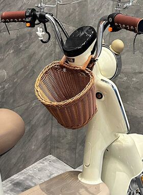 电动车收纳挂袋自行车挂物包车篮改装配件平衡车储物包便携式车筐