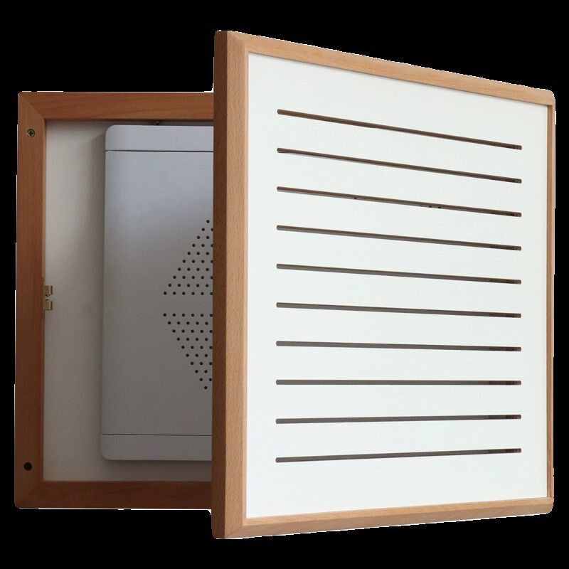 弱电箱遮挡装饰盖板多媒体网络箱改造明装家用信号箱面板遮丑神器